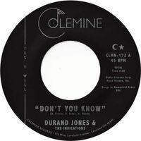 Durand Jones & The Indications - Don't You Know vinyl cover