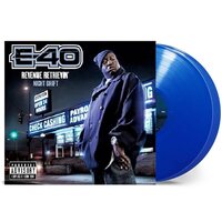 E-40 - Revenue Retrievin': Night Shift (Midnight Blue) vinyl cover