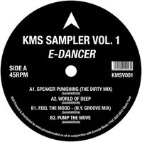 E-Dancer - KMS Sampler Vol. 1 vinyl cover