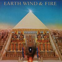 Earth Wind & Fire - All N All Translucent Gold Audiophile 40Th Anniversary Poster vinyl cover