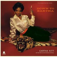 Eartha Kitt - Down To Eartha (Limited Orange) vinyl cover