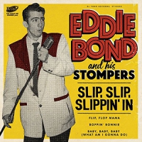Eddie & His Stompers Bond - Slip, Slip, Slippin' In Ep vinyl cover