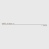 Edith Progue - Timeline vinyl cover