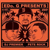 Edo G - Pete Rock Vs. Dj Premier 4X45 Set vinyl cover