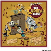 Ego Plum - Cuphead Show! Original Soundtrack vinyl cover