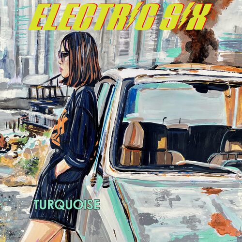 Electric Six - Turquoise vinyl cover