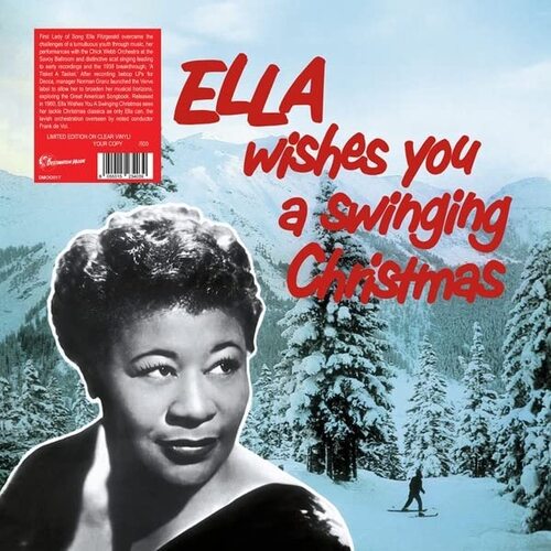 Ella Fitzgerald - Ella Wishes You A Swinging Christmas vinyl cover