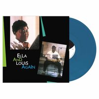 Ella Fitzgerald & Louis Armstrong - Ella & Louis Again (Blue) vinyl cover