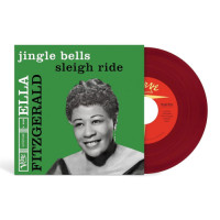 Ella Fitzgerald - Sleigh Ride Apple (Red; Single) vinyl cover