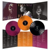 Ella Mai - Time Change Ready (Anniversay Black Violet Orange) vinyl cover