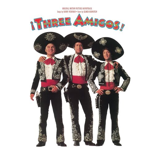 Elmer Bernstein - Three Amigos! Soundtrack SYEOR24 vinyl cover