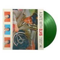 Elvis Presley - A Date With Elvis (Light Green) vinyl cover