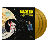 Elvis Presley - Aloha From Hawaii Via Satellite (Yellow) vinyl cover