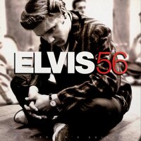 Elvis Presley - Elvis 56 (Crystal Clear & Black Marble) vinyl cover