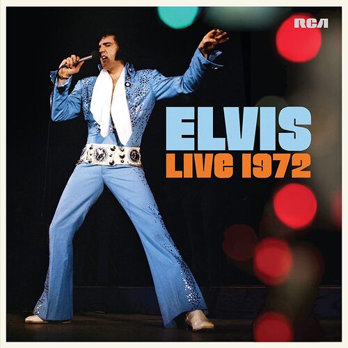 Elvis Presley - Elvis Live 1972 vinyl cover