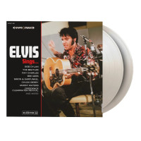 Elvis Presley - Elvis Sings (White) vinyl cover