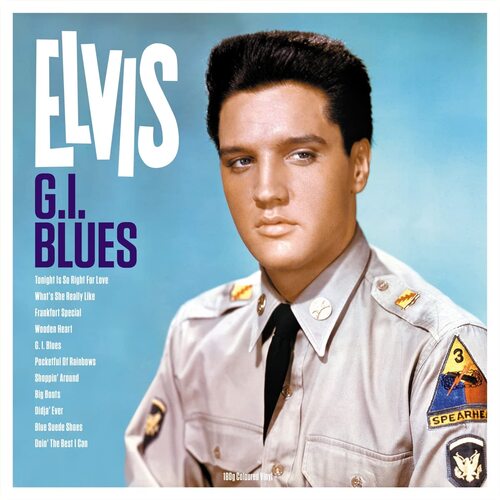 Elvis Presley - G.i. Blues vinyl cover