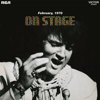 Elvis Presley - On Stage: February 1970 (Blue) vinyl cover
