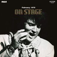 Elvis Presley - On Stage vinyl cover