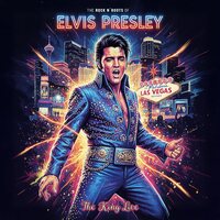 Elvis Presley - The Rock N Roots of (Blue) vinyl cover