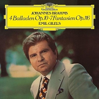 Emil Gilels - Brahms: 4 Ballades, 7 Fantasias vinyl cover