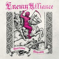 Enemy Alliance - Damnation Dawning vinyl cover