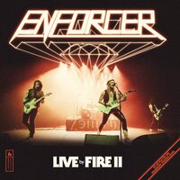 Enforcer - Live By Fire II vinyl cover