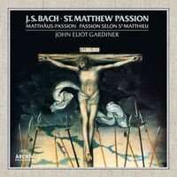 English Baroque Soloists / Gardiner - Bach: St. Matthew Passion vinyl cover