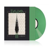 Enigma - Le Roi Est Mort-Vive Le Roi Light Green vinyl cover