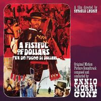 Ennio Morricone - A Fistful Of Dollars vinyl cover