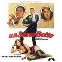Ennio Morricone - Un Sacco Bello Original Soundtrack (White & Green) vinyl cover