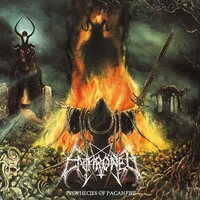 ENTHRONED - Prophecies Of Pagan Fire vinyl cover