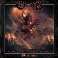 Entrails - Obliteration vinyl cover