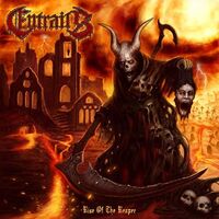 Entrails - Rise Of The Reaper Clear Orange & vinyl cover