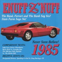 Enuff Z'nuff - 1985 (Blue & Red Starburst) vinyl cover