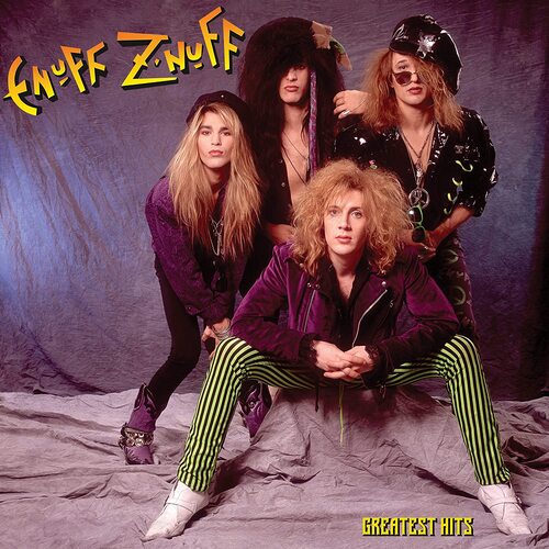 Enuff Z'nuff - Greatest Hits (Purple Splatter) vinyl cover