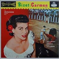 Ernest Ansermet/L'orchestre De La Suisse Romande - Bizet: Carmen / L'arlisienne Suite vinyl cover