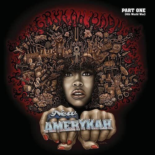 Erykah Badu - New Amerykah Part One vinyl cover