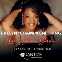 Evelyn King Champagne - Love Come Down The Ezel & DJ Spen Reproductions vinyl cover