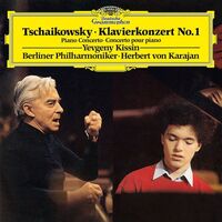 Evgeny Kissin/berliner Philharmoniker/herbert Von Karajan - Tchaikovsky: Piano Concerto No.1 In B Flat Minor, Op.23, Th.55 / Scria vinyl cover