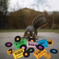 Evidence - Squirrel Tape Instrumentals Vol. 1 vinyl cover