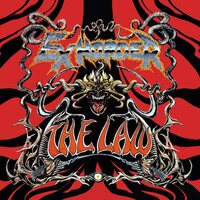 Exhorder - Law (Red & Black Marble) vinyl cover