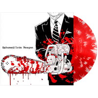 Exhumed & Iron Reagan - Split vinyl cover