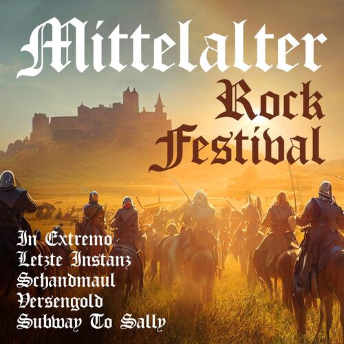 Extremo, Letzte Instanz, Schandmaul, Feuerschwanz, Versengold, Faun, Subway To Sally, and more - Mittelalter Rock Festival vinyl cover