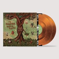 Fabi Silvestri Gazze - Il Padrone Della Festa (Orange & Black) vinyl cover