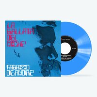 Fabrizio De Andre - La Ballata Del Miche / La Guerra Di Piero (Blue) vinyl cover