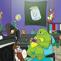 Fake Boys - I Love My Life When You're Around vinyl cover