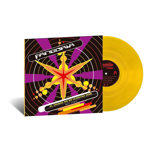 Fangoria - El Dinero No Es Nuestro Dios (Yellow) vinyl cover