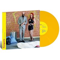 Fangoria - La Mano En El Fuego Single (Yellow) vinyl cover