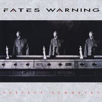 Fates Warning - Perfect Symmetry Violet Blue Marbled vinyl cover